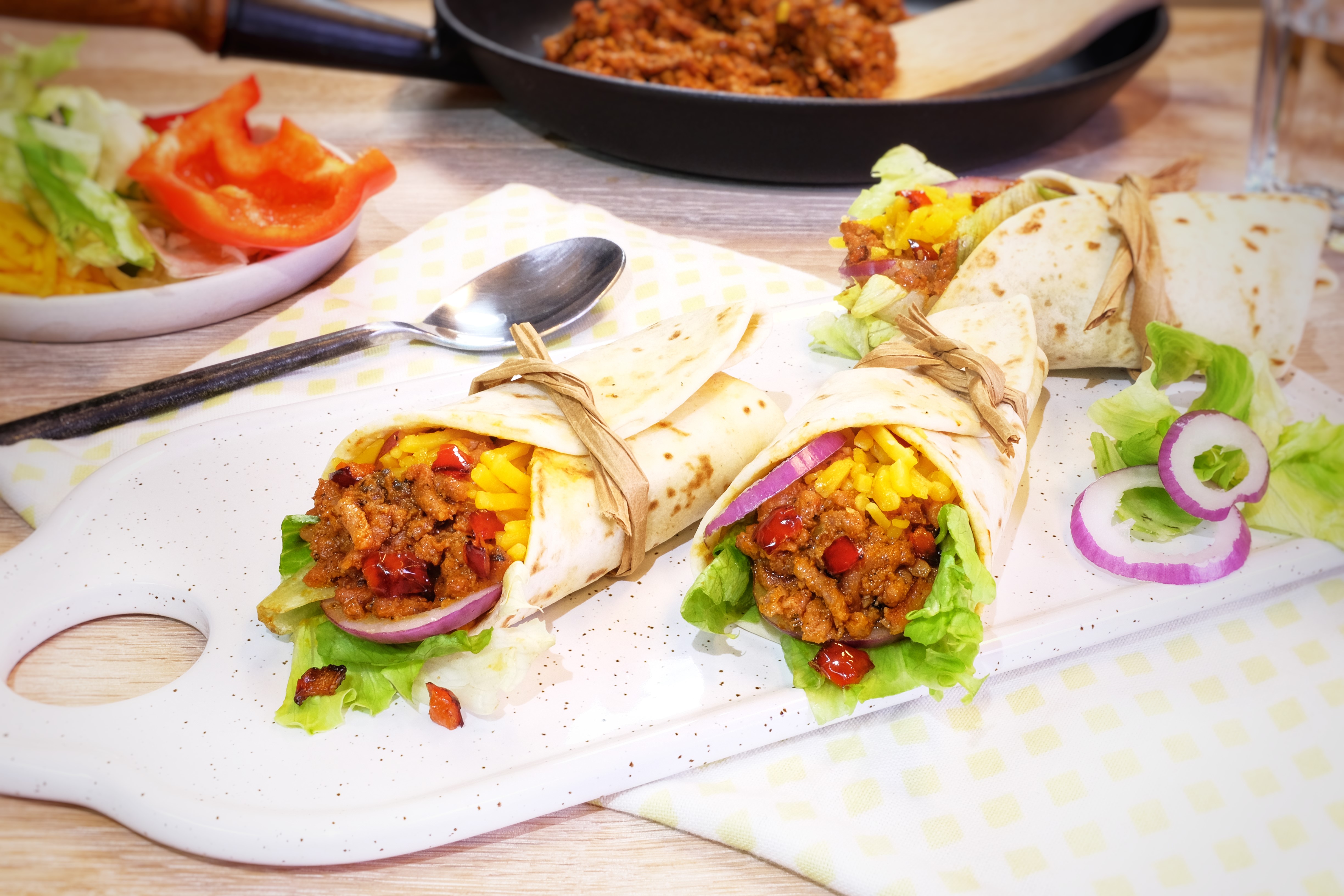 Wraps végétariens