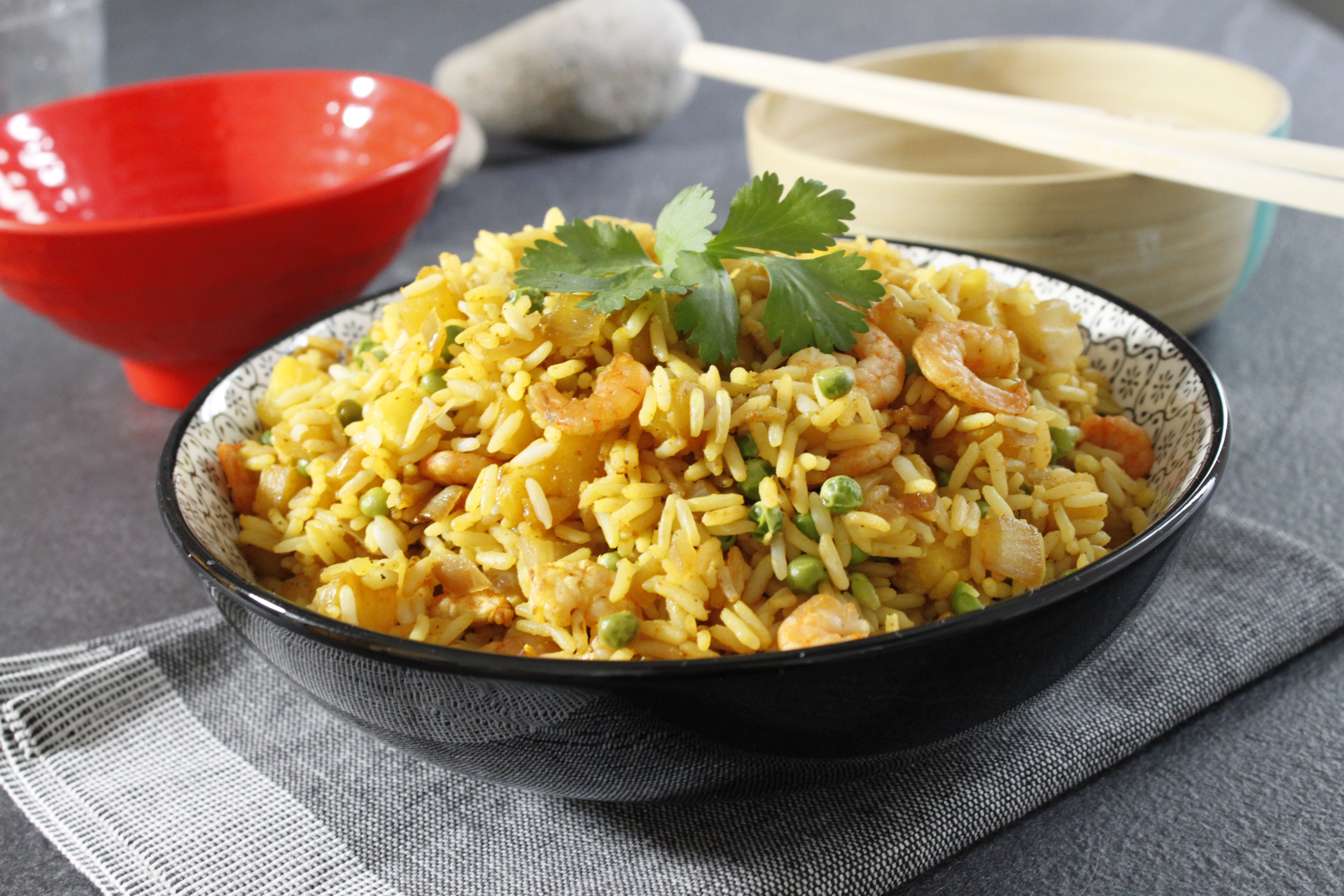 Riz au curry à l'Arome