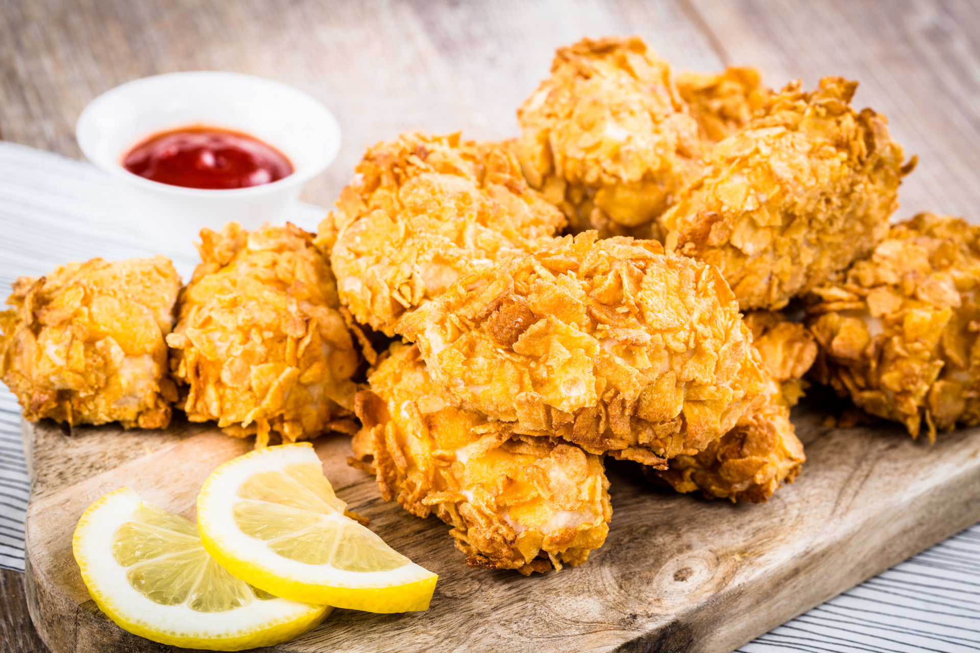 Poulet pané