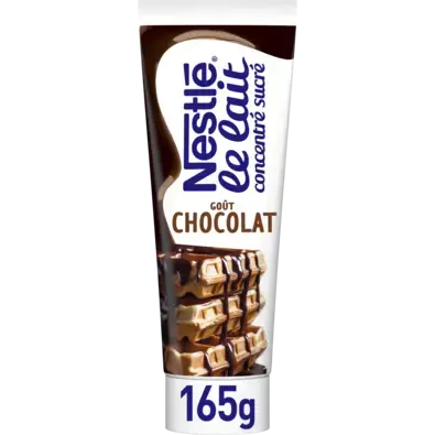 NESTLE Sweetened Condensed Milk Chocolate Tube 24x165g FR