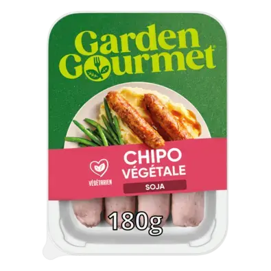 GARDEN GOURMET Sensational Sausage Chipolata Peel Pack 56x180g FR