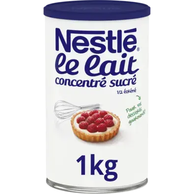 NESTLE® Lait Concentré Sucré - boite de 1kg
