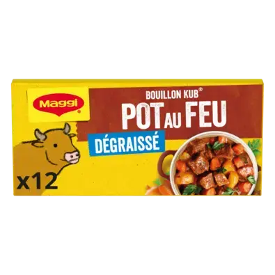 MAGGI Bouillon Pot-Au-Feu Fat Free Carton 20x120g FR