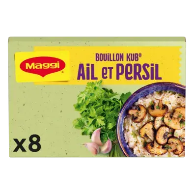 MAGGI Bouillon H Garlic and Parsley Carton 20x80g FR