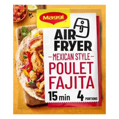 MAGGI Air Fryer Wrap It Fajita Pouch 27x27g FR