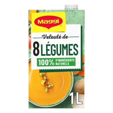 MAGGI Liquid Soup 8 Vegetable Brick 6x1L FR