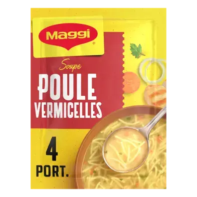 MAGGI SAVEUR A L'ANCIENNE Soup Bou Chicken Vermicelli Pouch 20x65g FR