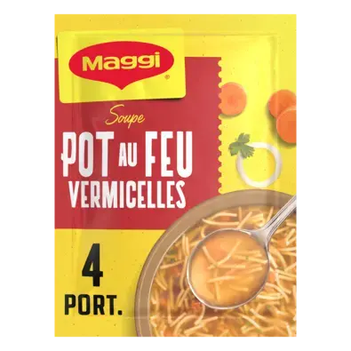 MAGGI SAVEUR A L'ANCIENNE Soup Bouillon Pot Au Feu Vermicelles Pouch 20x57g FR