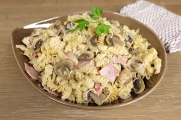 One pot pasta jambon champignons emmental
