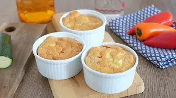 Petits soufflés aux légumes