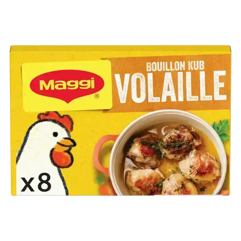 MAGGI Bouillon Poultry Carton 80g FR