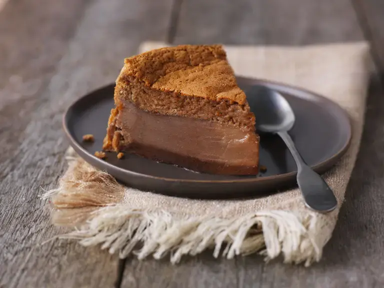 Gâteau magique au chocolat praliné