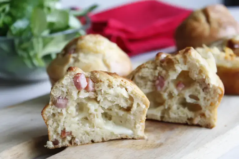 Muffins comté lardons