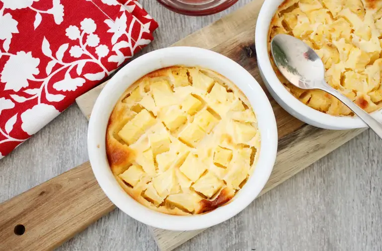 Flan ananas