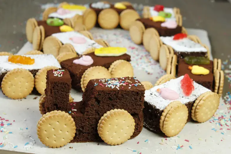 Gateau petit train