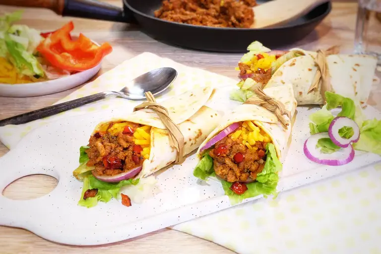 Wraps végétariens