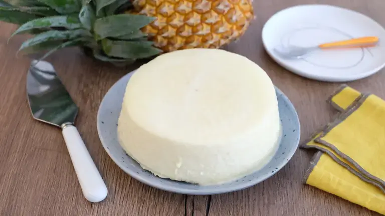 Glace à l'ananas