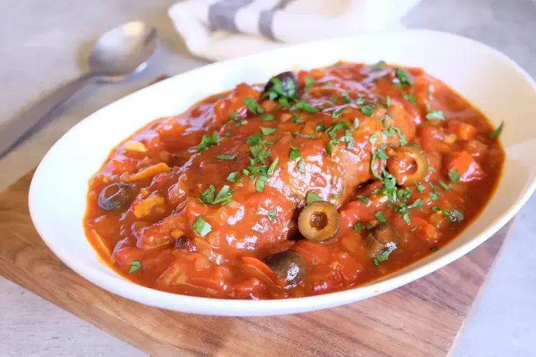 Veau à la grecque