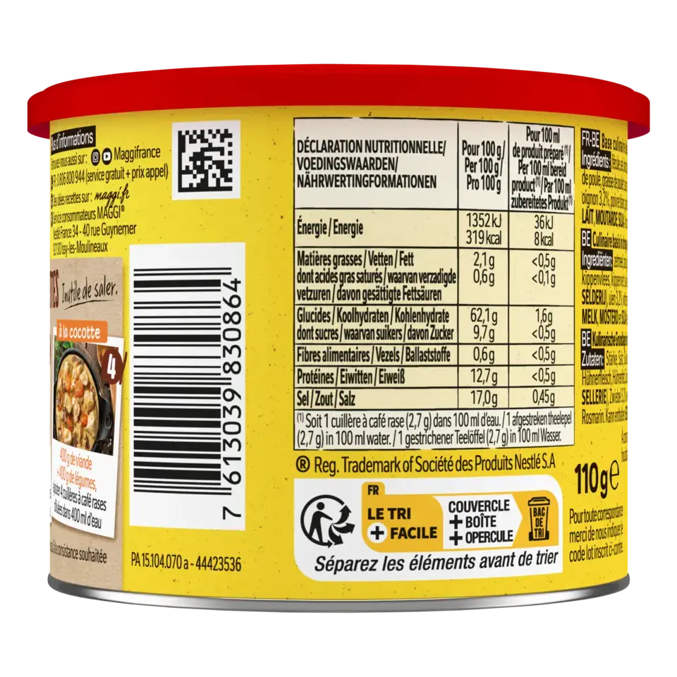 MAGGI Stock Poultry Can 6x110g FR