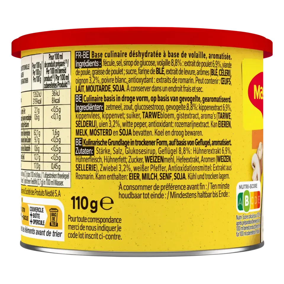 MAGGI Stock Poultry Can 6x110g FR