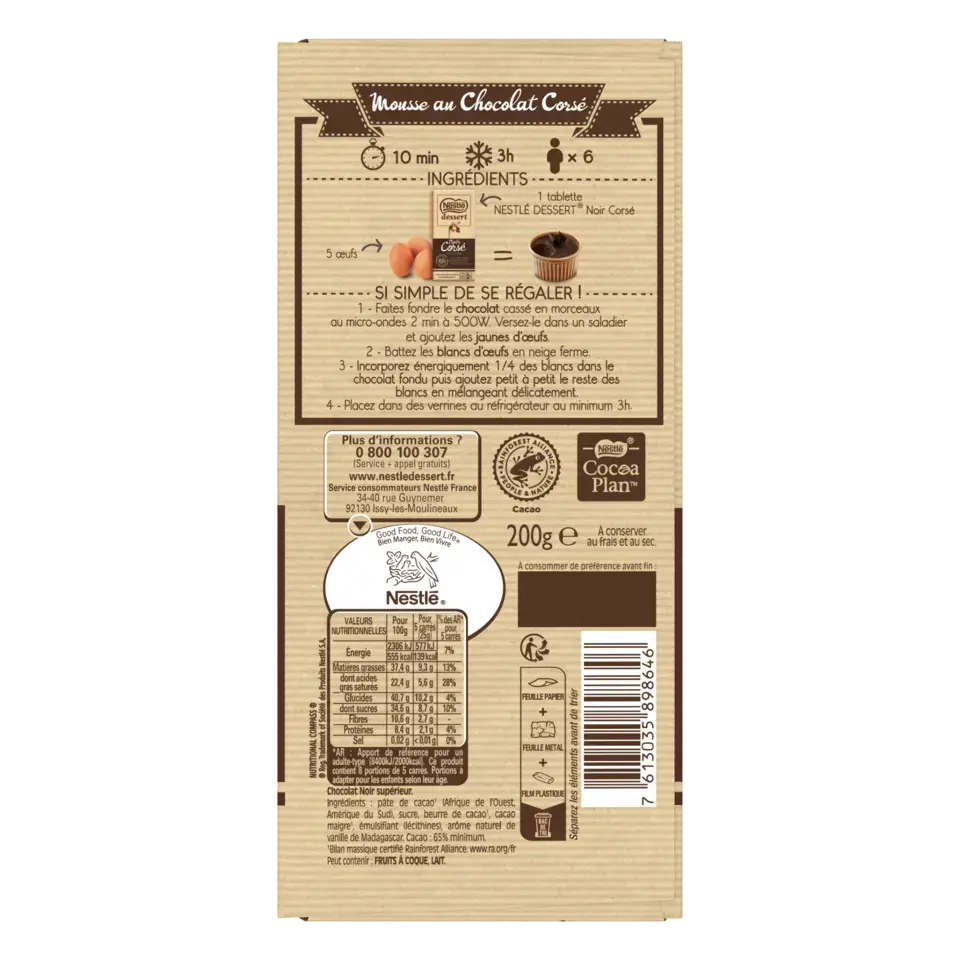 DESSERT CORSE Wrapper 200g FR