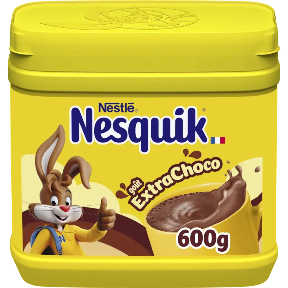 NESQUIK EXTRA CHOCO Plasticbox Tub 12x600g FR
