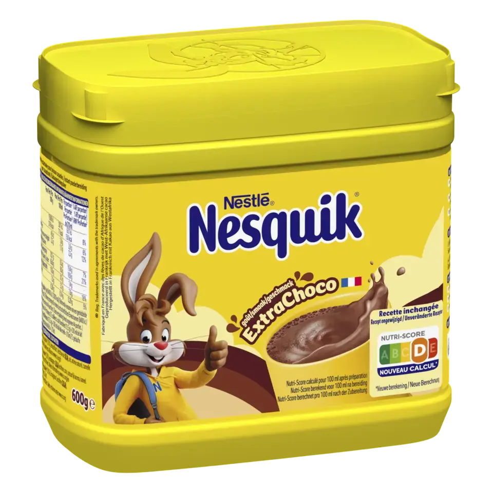 NESQUIK EXTRA CHOCO Plasticbox Tub 12x600g XE