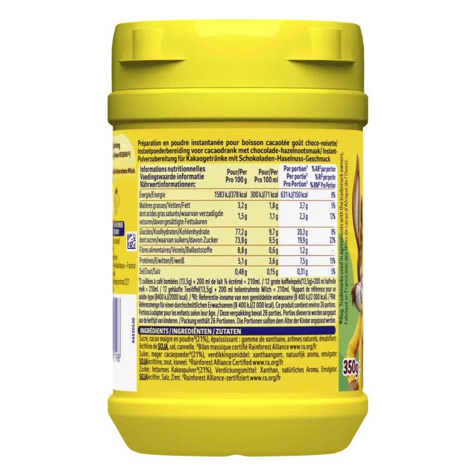 NESQUIK Choconutty Plasticbox Tub 12x350g FR
