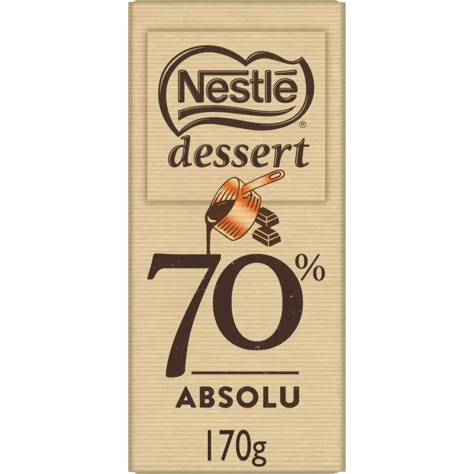 DESSERT Noir 70% Wrapper 22x170g FR