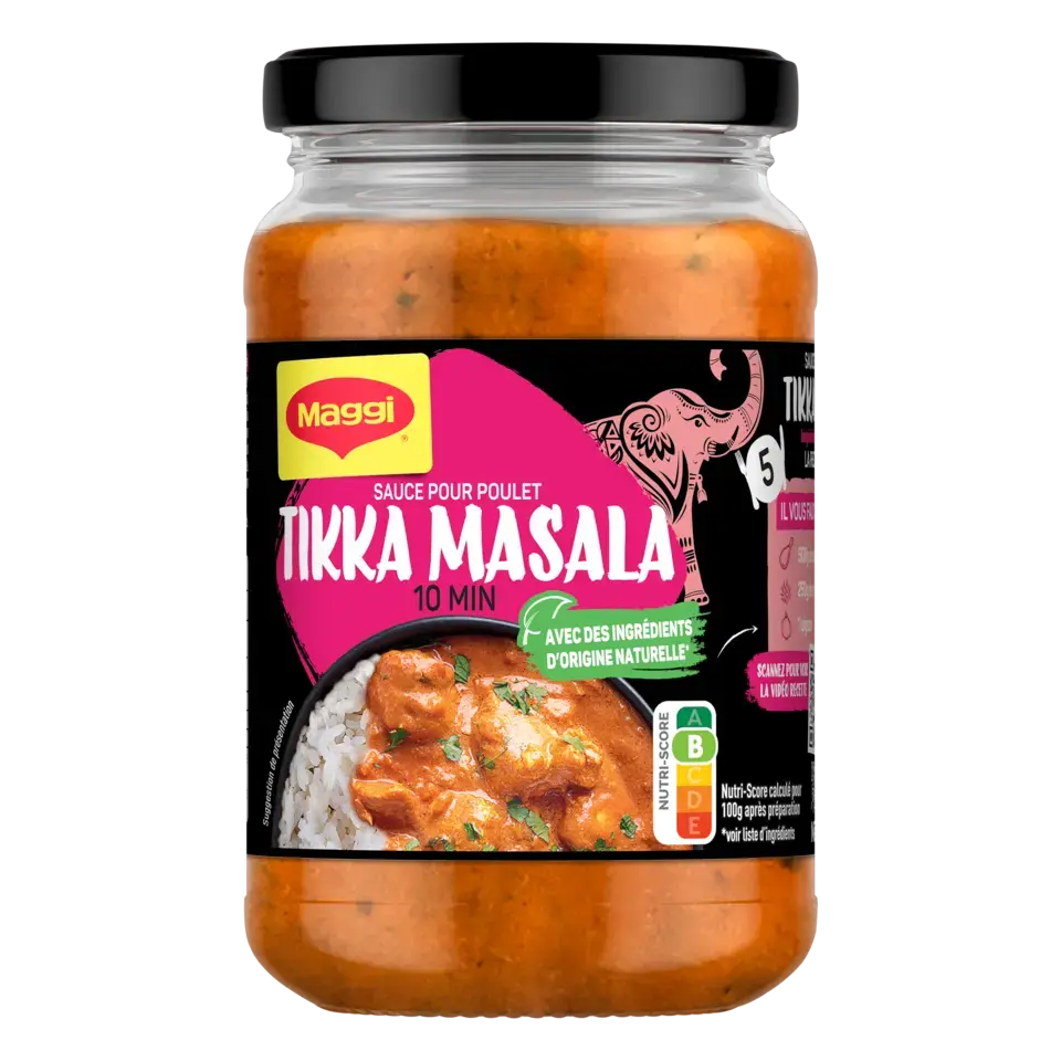 MAGGI MAGIC ASIA Tikka Massala Sauce Jar 340g FR