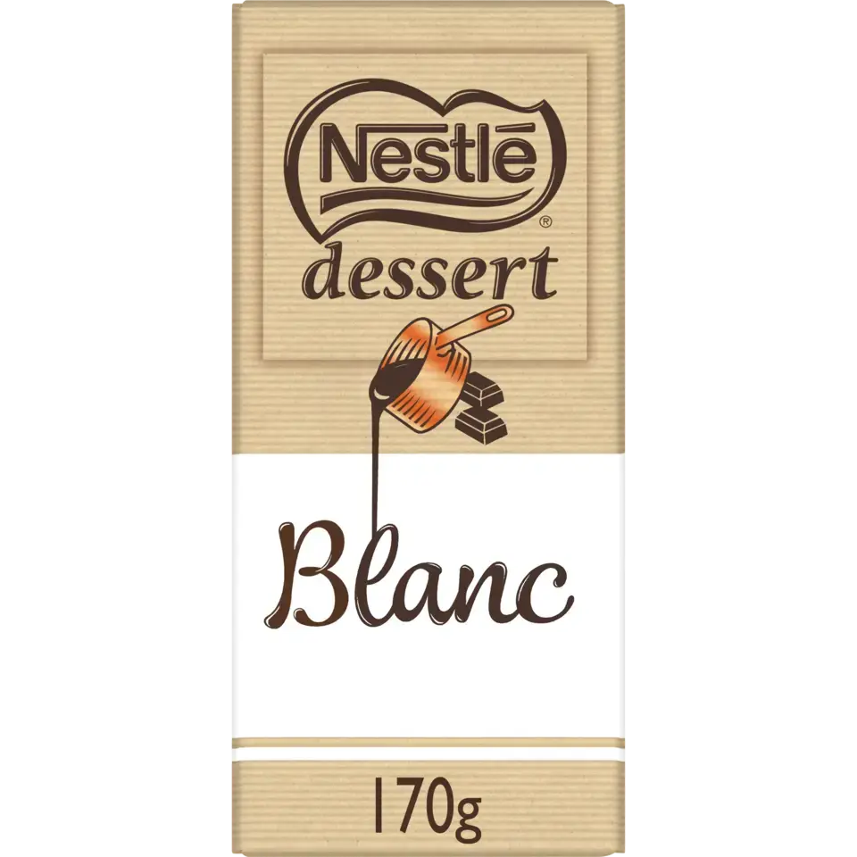 NESTLE DESSERT White Tablet Wrapper 20x170g FR