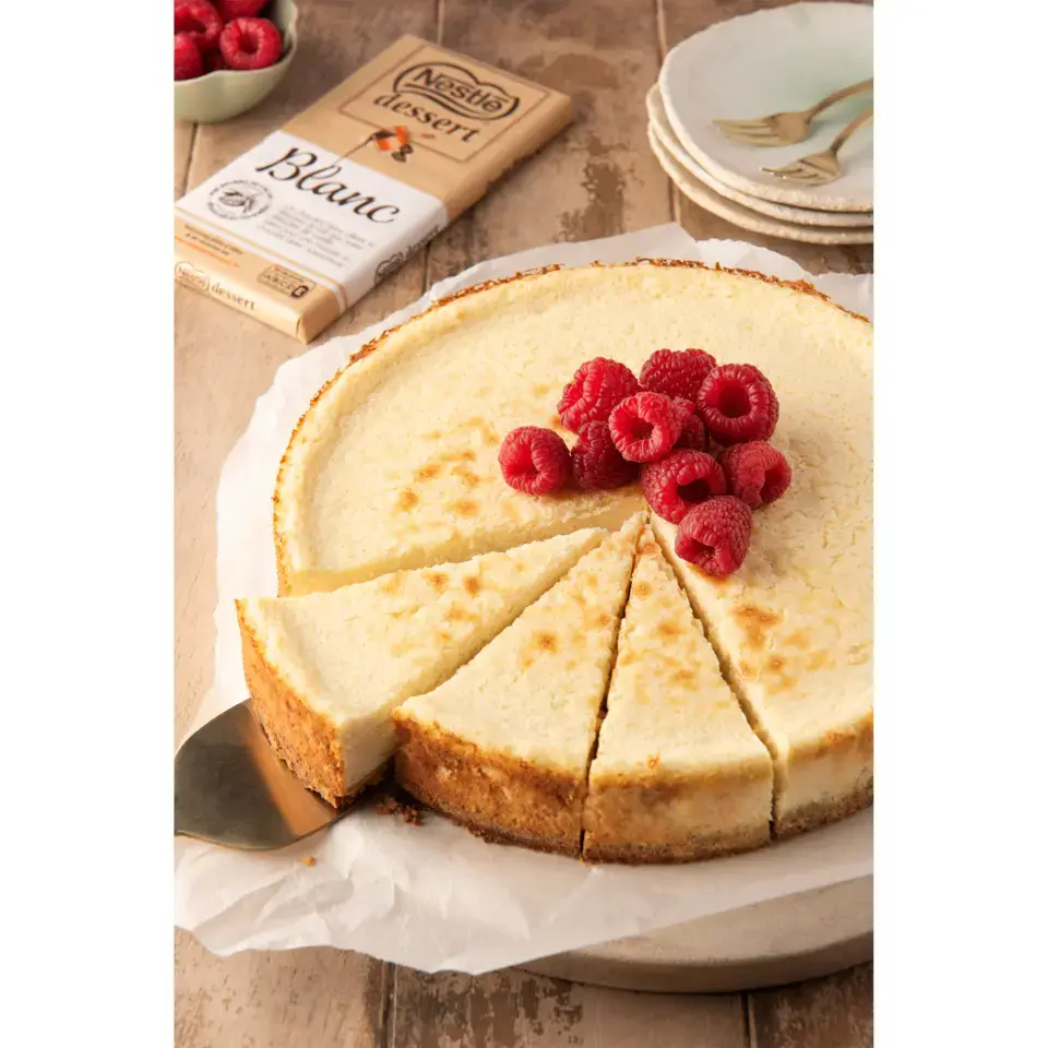 DESSERT Raspberry Cheesecake Escale Gourmande Recipe FR