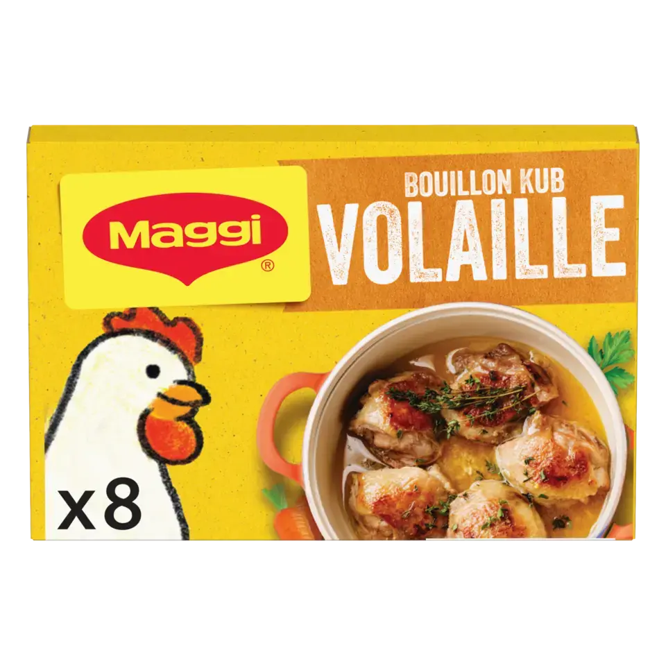 MAGGI Bouillon Poultry Carton 80g FR