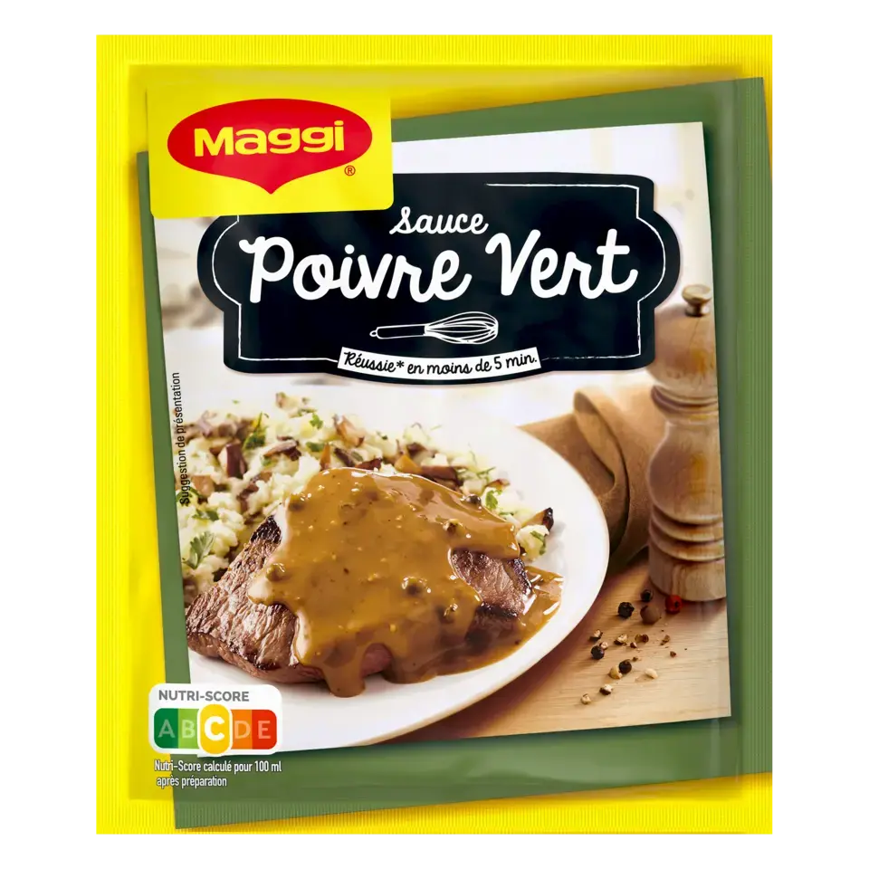 MAGGI Sauce Green Pepper Sachet 18x30g FR