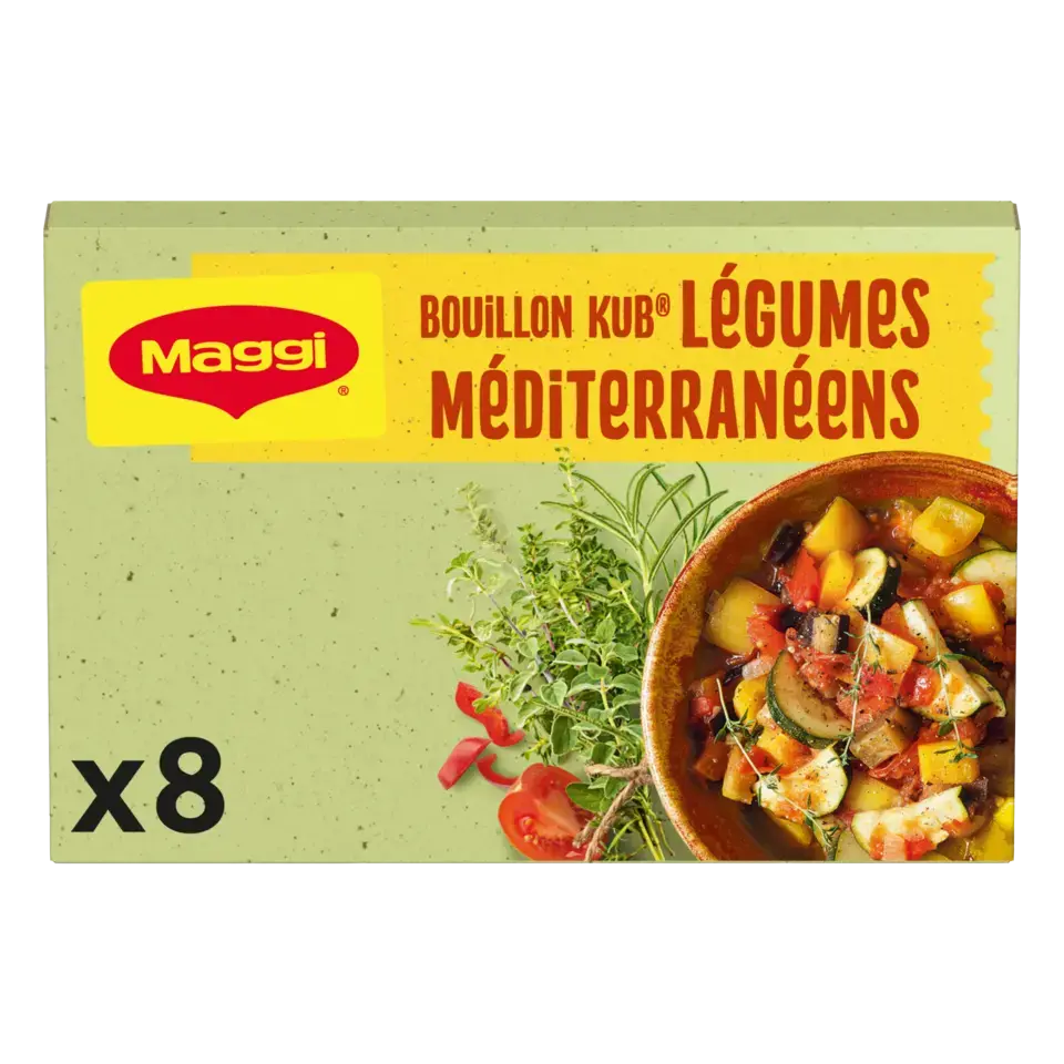 MAGGI Bouillon Mediterranean Carton 20x80g FR