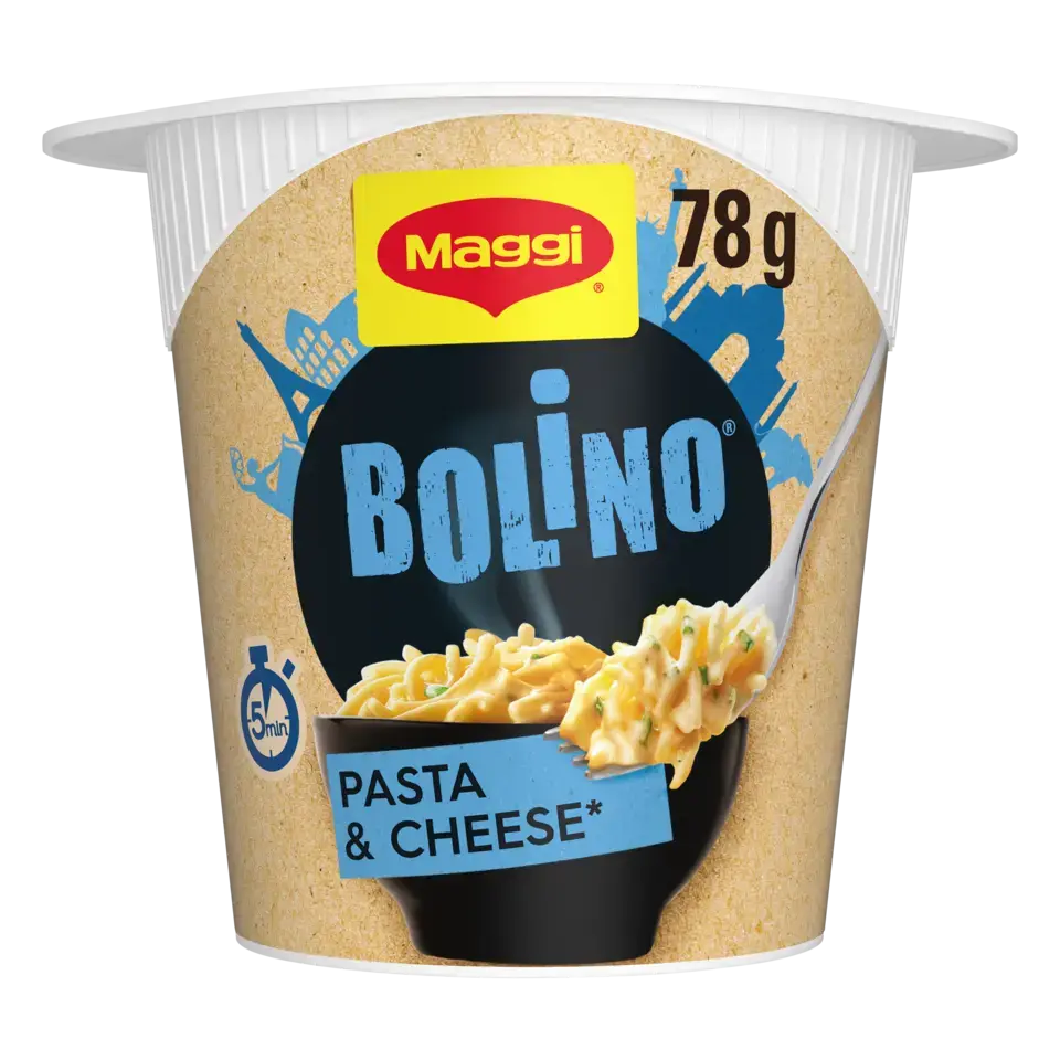 MAGGI BOLINO Pasta Cheese Cup 8x78g FR