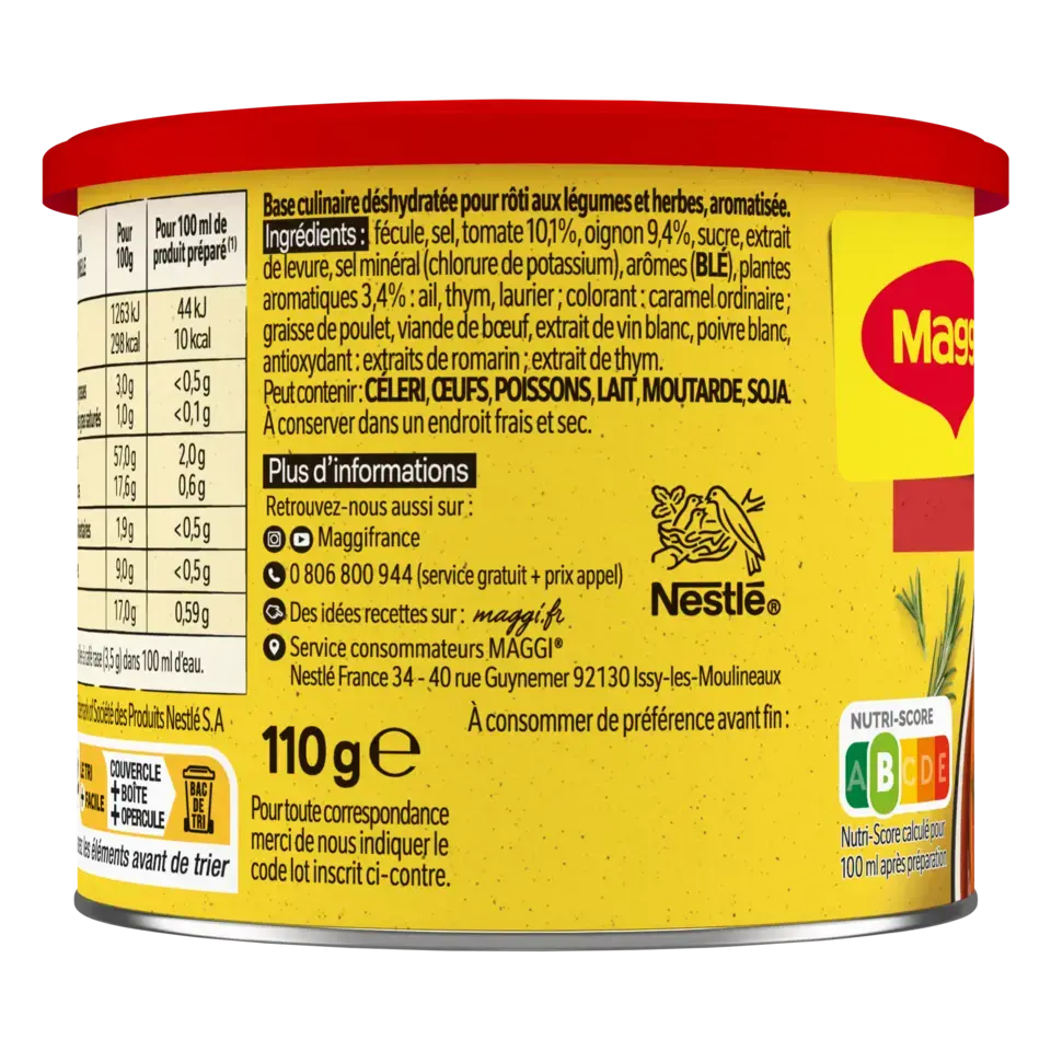 MAGGI Stock Roast Can 6x110g FR