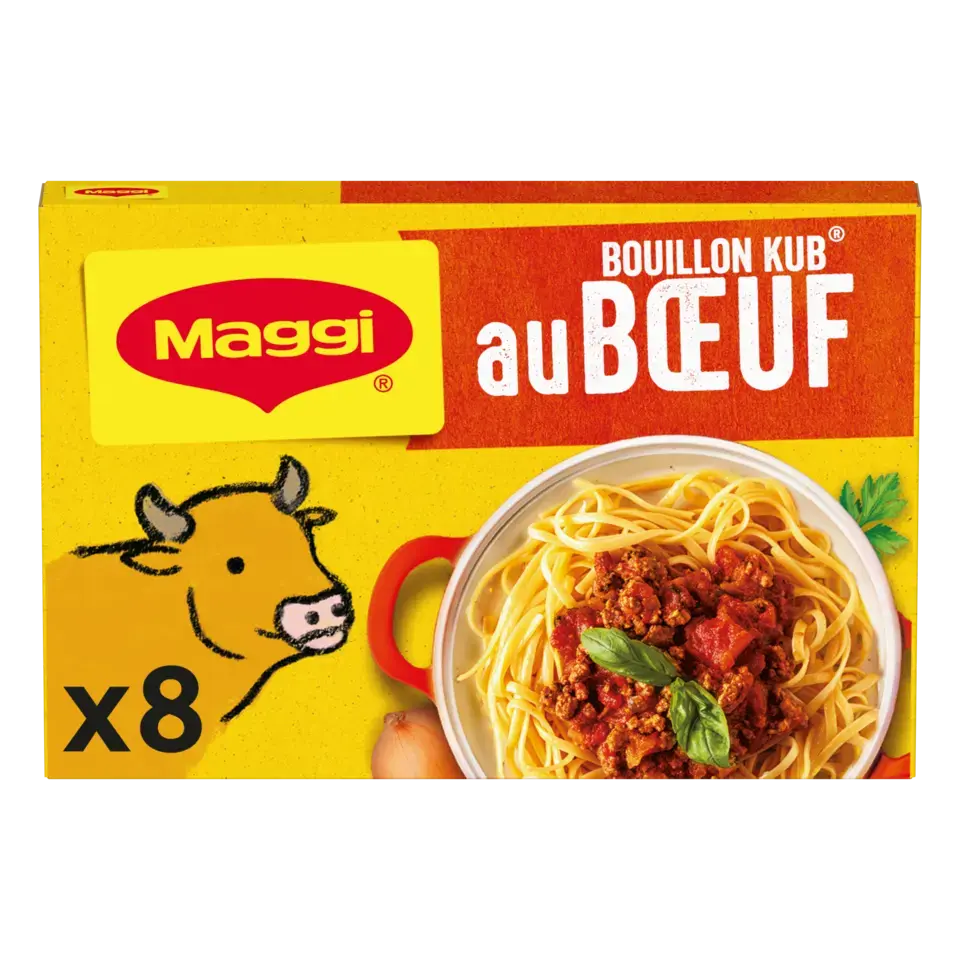 MAGGI Bouillon Beef Carton 80g FR