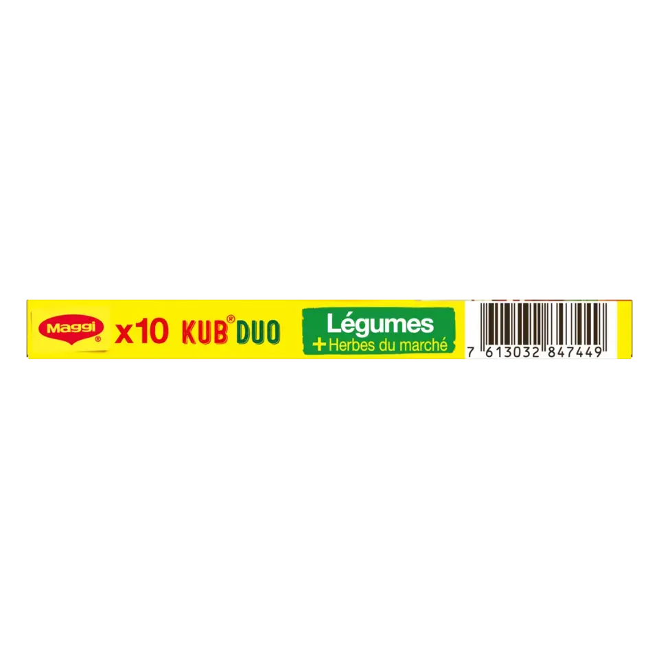 MAGGI Bouillon Duo Vegetable Carton 20x105g FR
