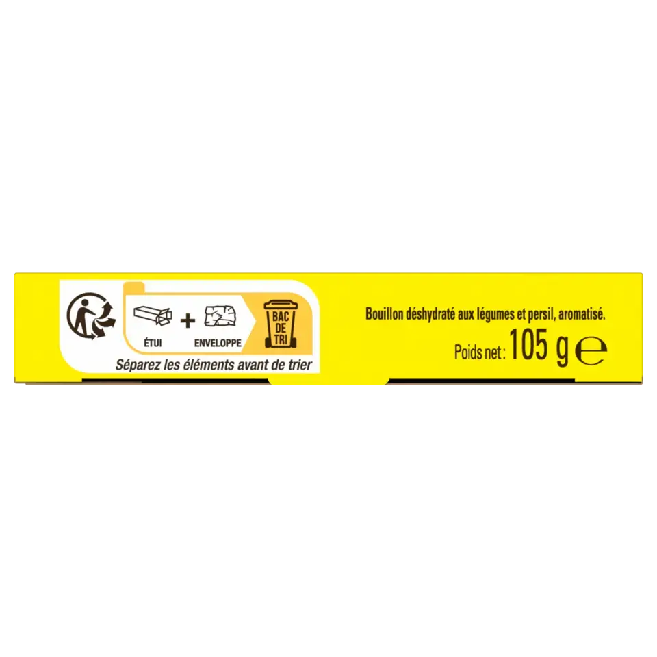 MAGGI Bouillon Duo Vegetable Carton 20x105g FR