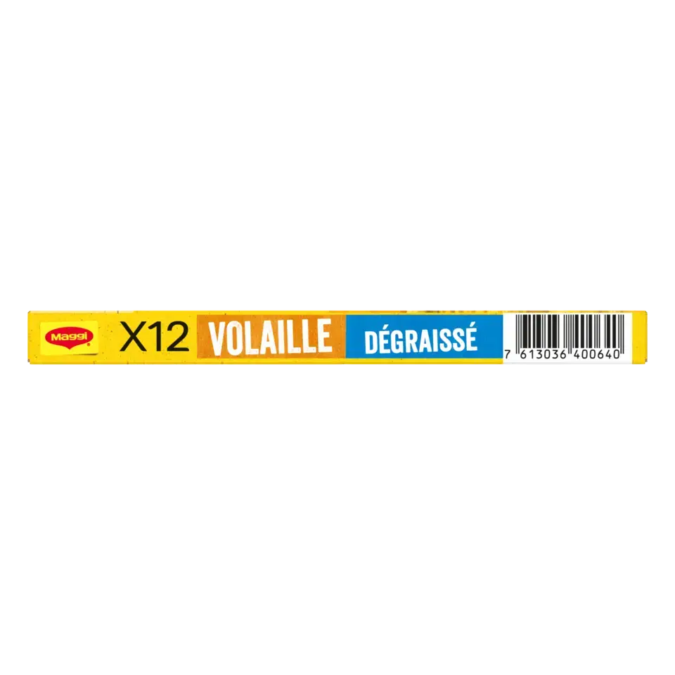 MAGGI Bouillon Poultry Fat Free Carton 20x120g FR