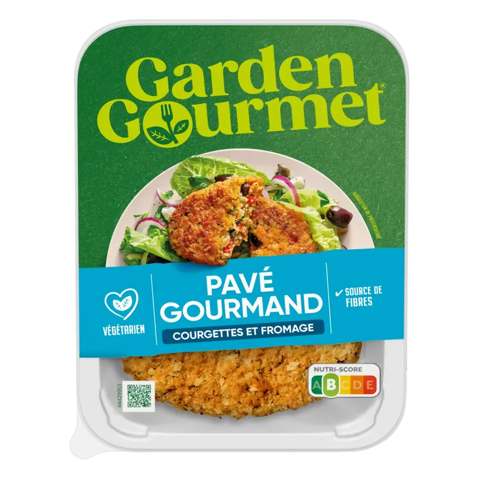 GARDEN GOURMET Vegetarian Greek Rondo Peel Pack 48x180g FR