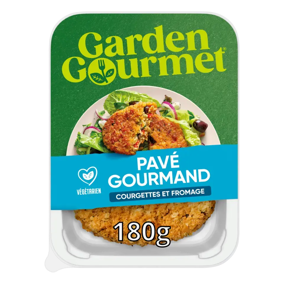 GARDEN GOURMET Vegetarian Greek Rondo Peel Pack 48x180g FR