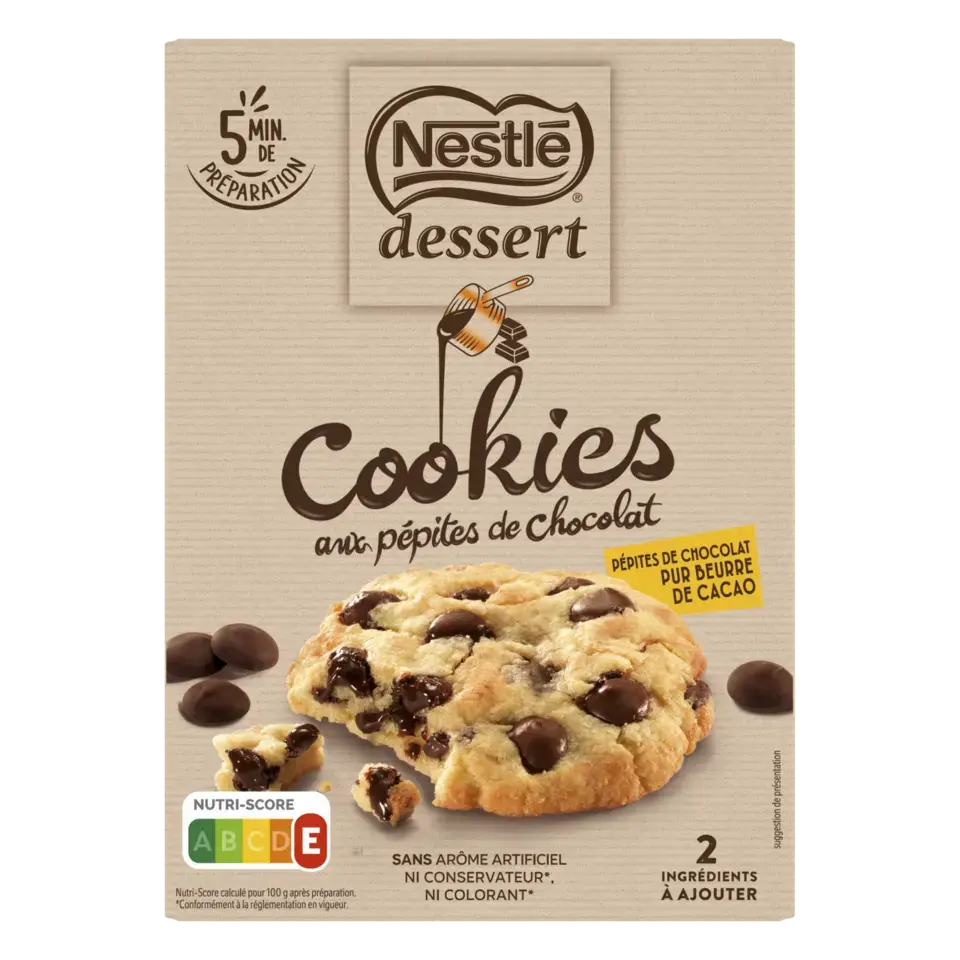 DESSERT Preparation Cookies Chocolate Box 351g FR
