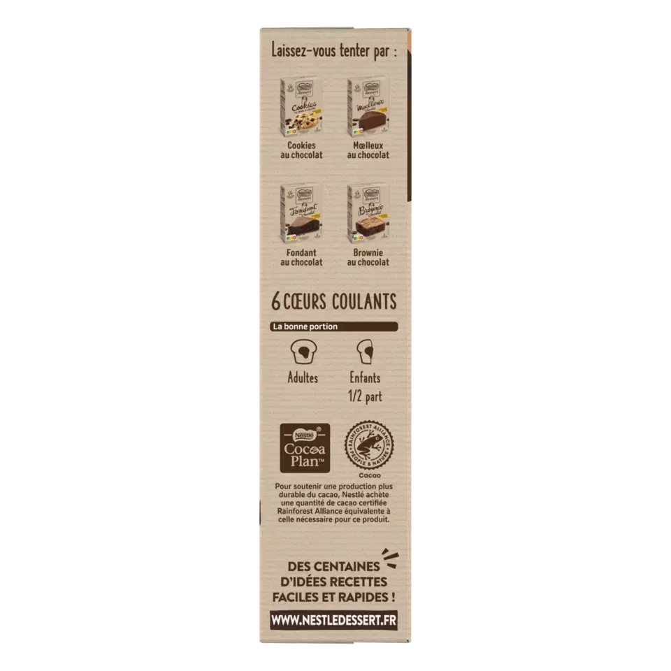 DESSERT Preparation Cake Smooth Chocolate Box 305g FR
