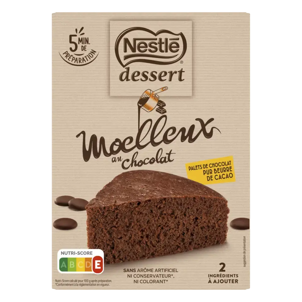 DESSERT Preparation Cake Soft Chocolate Box 10x344g FR