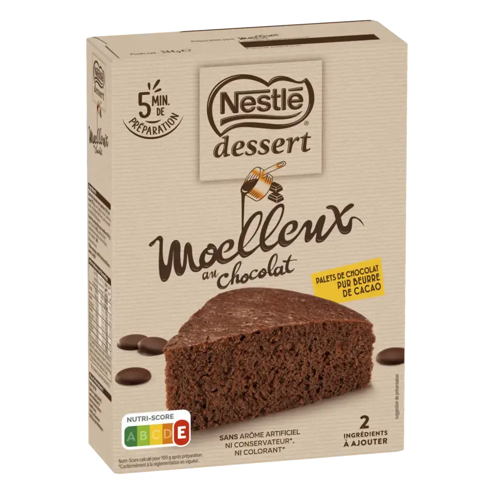 DESSERT Preparation Cake Soft Chocolate Box 10x344g FR