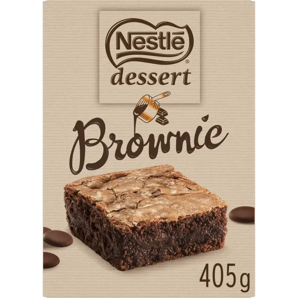 DESSERT Preparation Cake Brownie Chocolate Box 405g FR