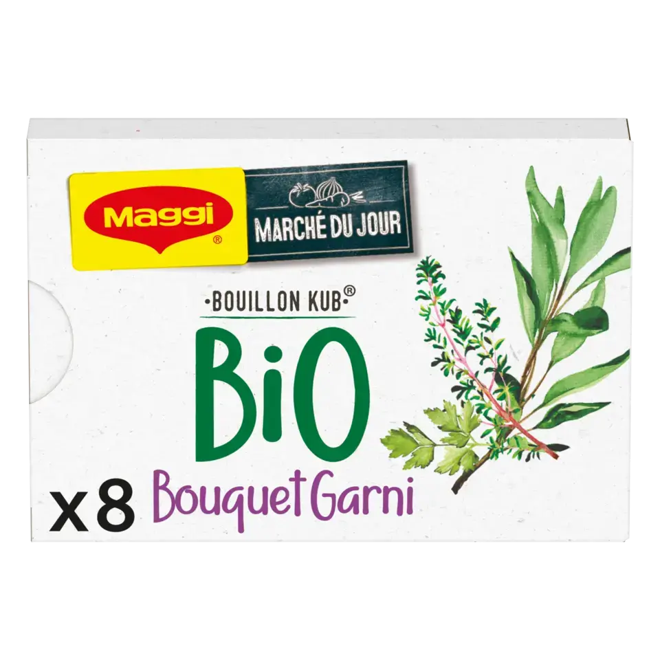 MAGGI Bouillon Herbs Organic Box 20x80g FR