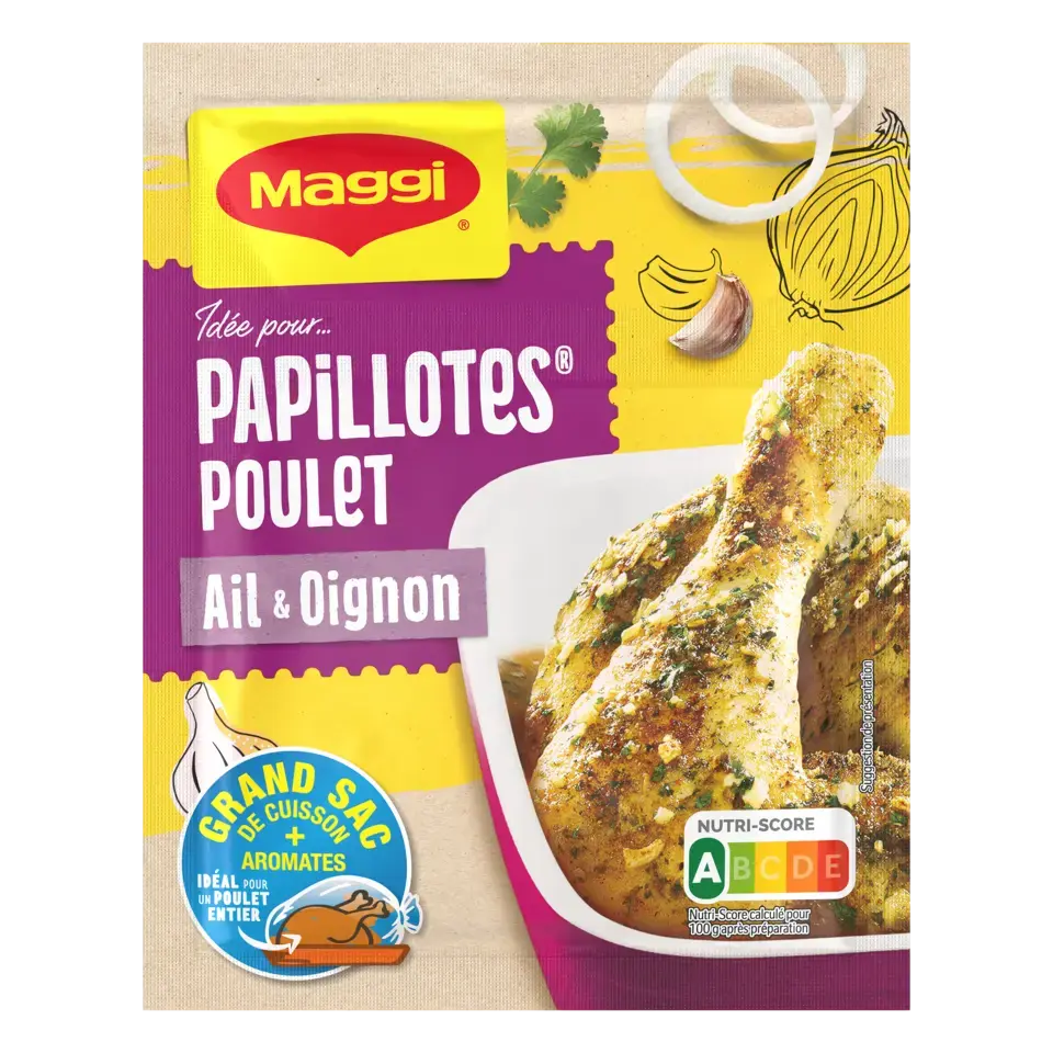 MAGGI Juicy Chicken Garlic Sachet 16x36g FR